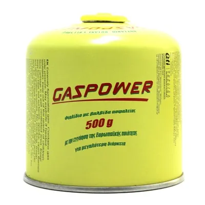 Plinska kartuša 500gr navoj GP