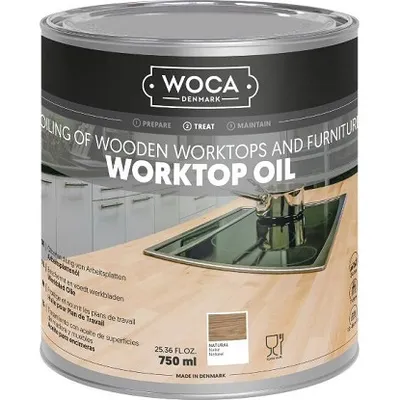 WOCA Worktop Oil ulje za radne ploče bezbojno 750 ml