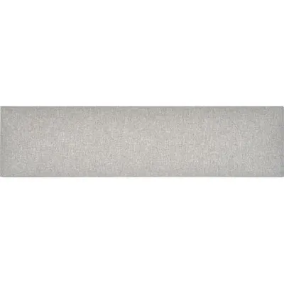 Zidni tekstilni panel 60 cm x 15 cm Silver Grey Structure