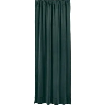Zavjesa set od 2 kom 135 x 250 cm boja tamno zelena