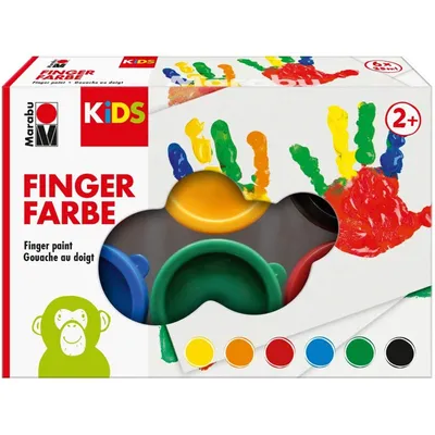 Dječiji set boja za slikanje rukama