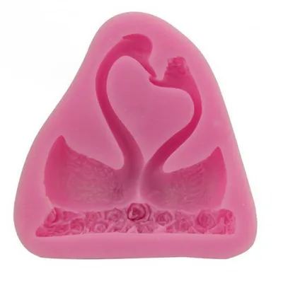 Silikonski kalup labud 7x6x1,6 cm