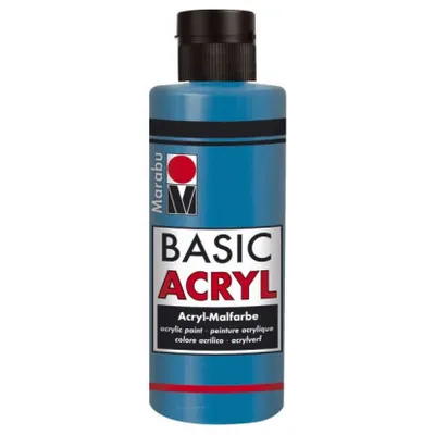 Basic Acryl 80ml cyan