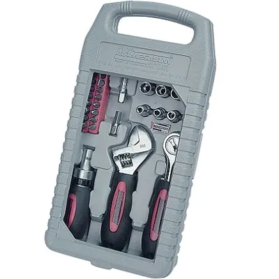 Brüde Set bitova i nasadnih ključeva 6,3 mm (1/4'') 37-dijelni komplet