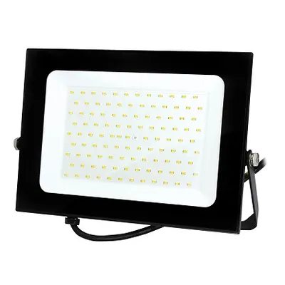 LED reflektor 100W 4000K IP65 crni