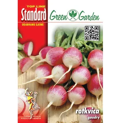 Sjemenska kesica povrća rotkvica gaudry