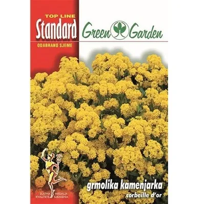Sjemenska kesica cvijeća grmolika kamenjarka corbeille d'or