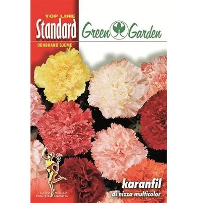 Sjemenska kesica cvijeća karanfil di nizza multicolor