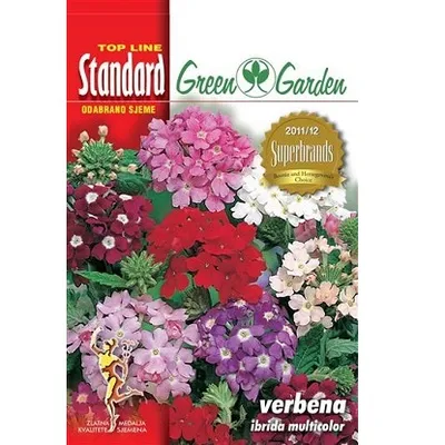 Sjemenska kesica cvijeća verbena ibrida multicolor