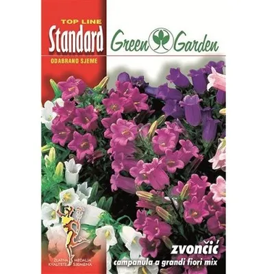 Sjemenska kesica cvijeća zvončić campanula