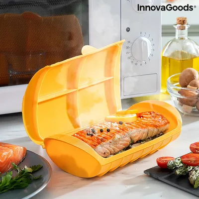 Silikonska posuda za kuhanje na pari s receptima Cooksty