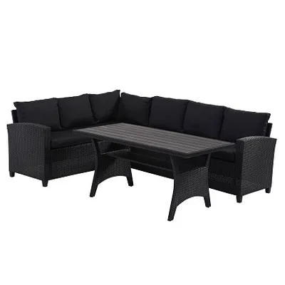 Rattan lounge set