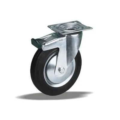 Točkić metalni sa kočnicom fi200 250kg