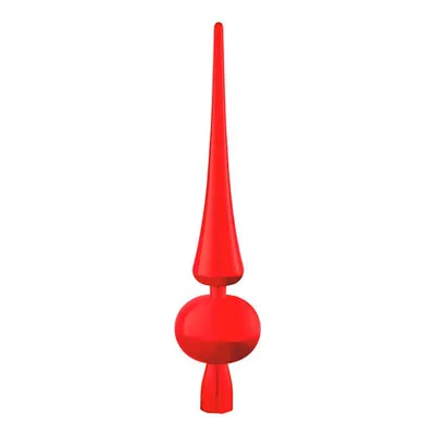 Vrh za jelku crveni 30cm