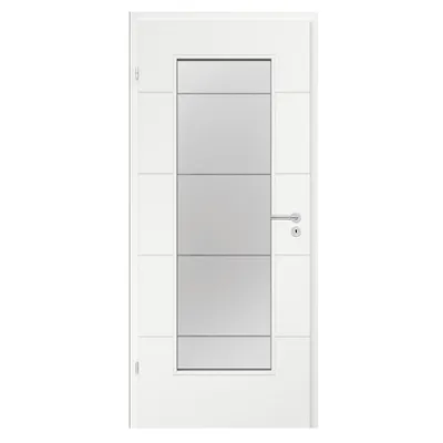 Classen lakirano krilo vrata Linea 1.2. sa staklom 85 lijevo