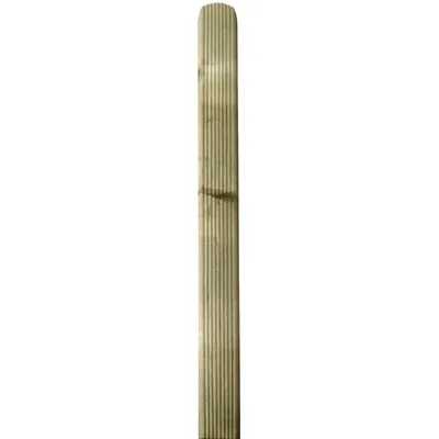 Letvica za vrt zaobljena sa jedne strane 115 cm