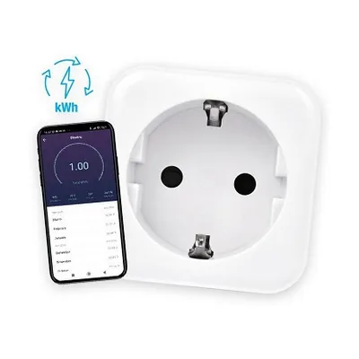 Utičnica SMART WI-FI s mjeračem potrošnje struje