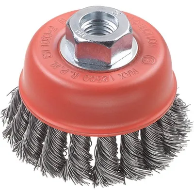 Einhell lončasta pletena čelina četka 66mm M14
