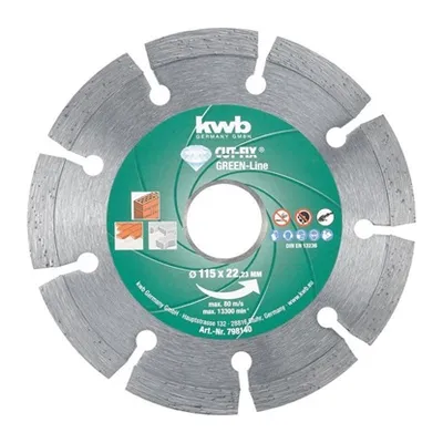KWB dijamantska rezna ploča za beton 115x22 mm