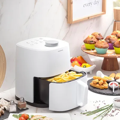 Friteza bez ulja Air Fryer Fryinn Lite 2000 bijela 1200 W 2 L