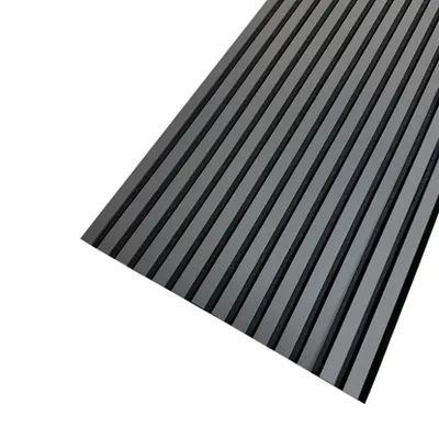 Akustični zidni panel sa PVC antracit folijom 2400x600x21 mm