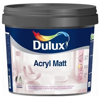 Dulux Acryl Matt bijela 10L