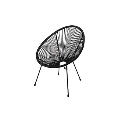 Lounge stolica String siva  94x71x50cm