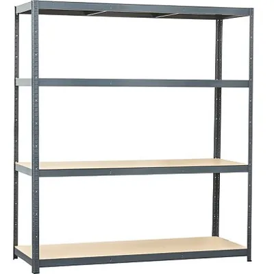 LUX metalni regal za teški teret sa 4 police 180x160x60cm 250kg/pol