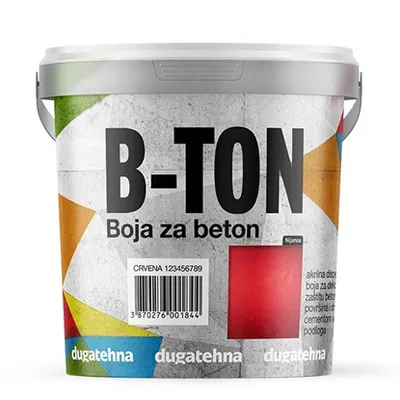B-TON antracit siva boja za beton 750 ml
