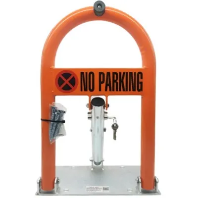 Preklopna parking barijera plastificirana