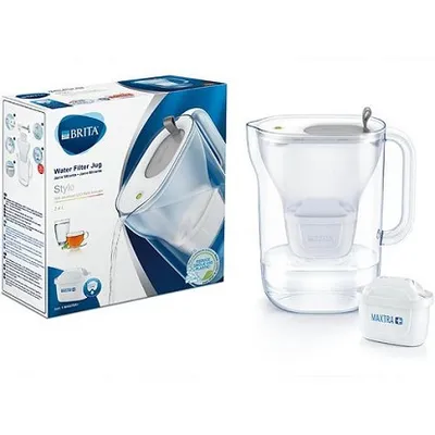 Brita Style PRO bokal za filtriranje vode sivi