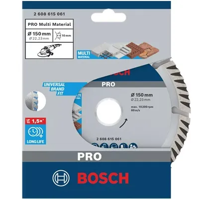 Bosch dijamantna rezna ploča za GNF glodalicu 150 mm