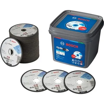 Bosch Grab &amp;amp; Go rezne ploče u kutiji 125 mm 100 kom