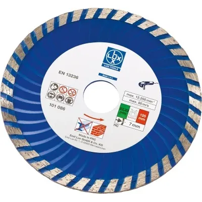 LUX dijamantna rezna ploča za kamen 125mm