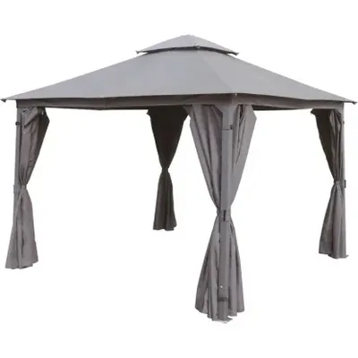 Paviljon Caballo, antracit, 330 x 330 x 290 cm