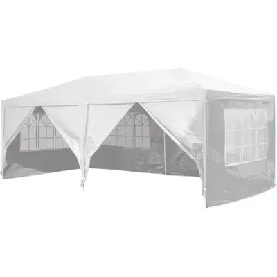 Paviljon Tavares sa 6 strana bijeli, 584 x 292 x 255 cm