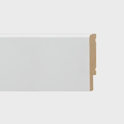 Lajsna sokl bijela MDF 15x60x2420mm