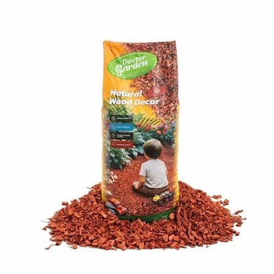 Doctor Garden dekorativna kora/malc crveni 50l