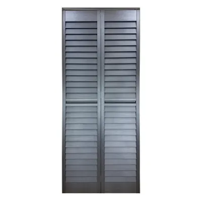 BI harmonika vrata siva 83x203 cm