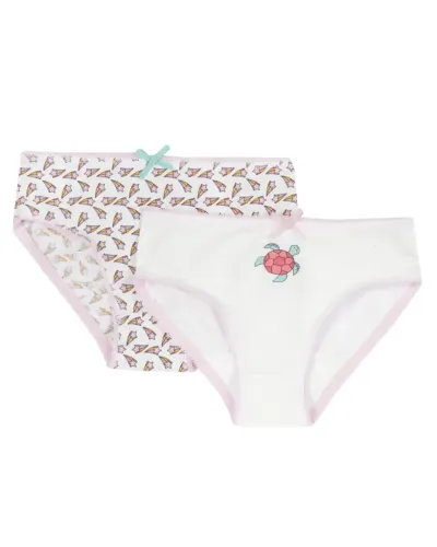 Chicco Bodiji za bebe Swan Dream 2, Bijelo-roze