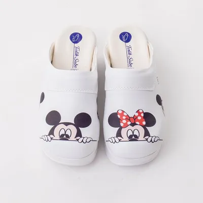 Terlik Air Max Klompe Mickey Mouse 2, Bijele