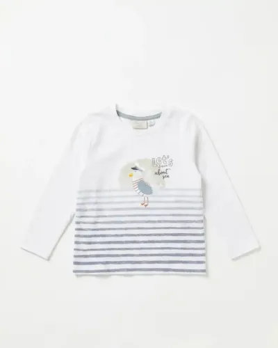 Chicco Majica za bebe Nautical, Bijela
