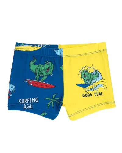 Chicco Kupaći za dječake Dino, Plavo-žuti