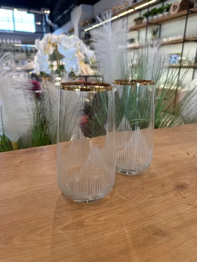 Milleryt Staklena čaša LAL 376 Ritim, 6/1, Providna