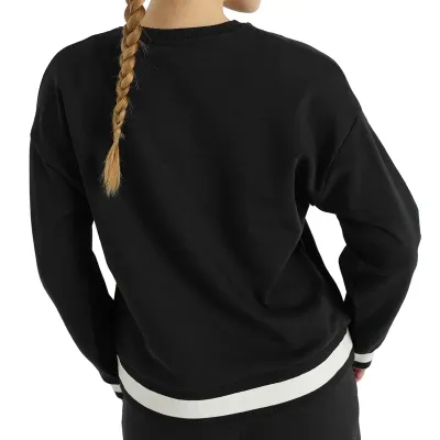 Hummel Ženski duks Hmlrana Sweatshirt, Crni