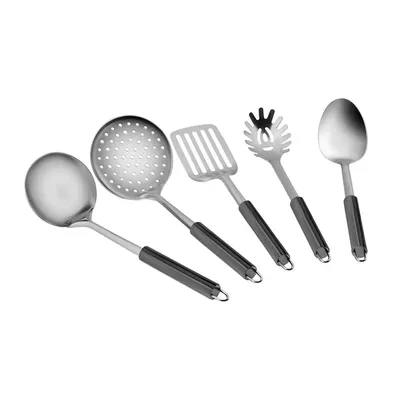 Karaca Set kuhinjskih pomagala Apricot Master, 5 komada, Sivi