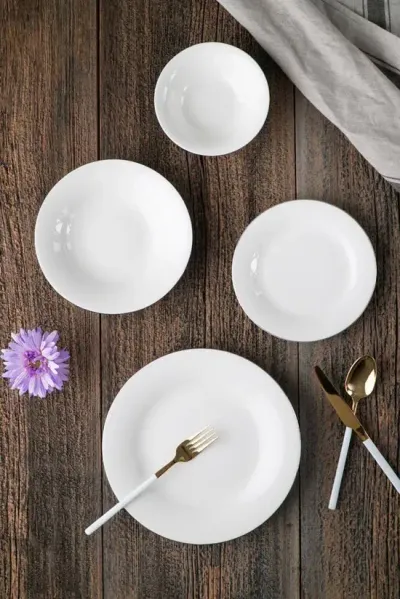 Milleryt Set za ručavanje Istanbul Silver, 24 komada, Bijeli