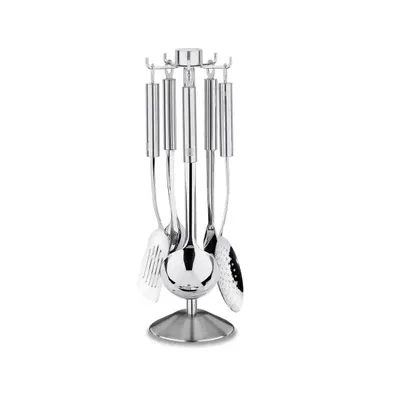 Korkmaz Set za serviranje Twisty A546-02, 6 komada, Satin, Sivi