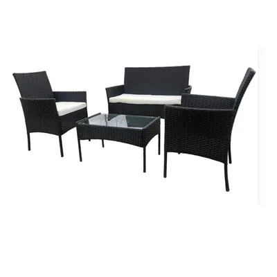 Vrtni set stolova i stolica, Crna