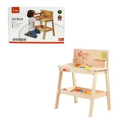 Viga Toys Drveni stol za alat 44589